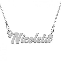 Colier Argint 925 Nume "Nicoleta"